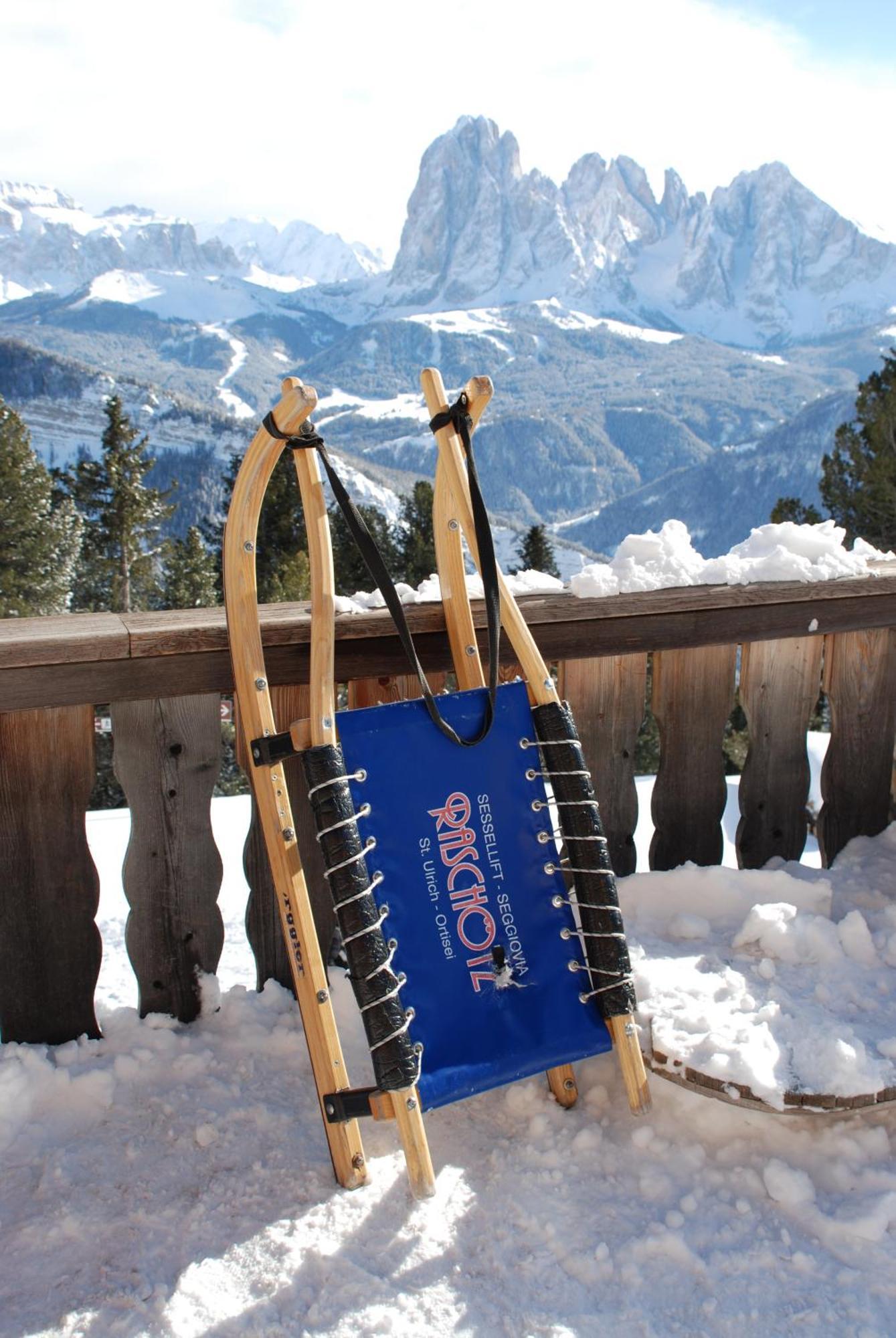 Chalet Da Mont Resciesa Ortisei Esterno foto