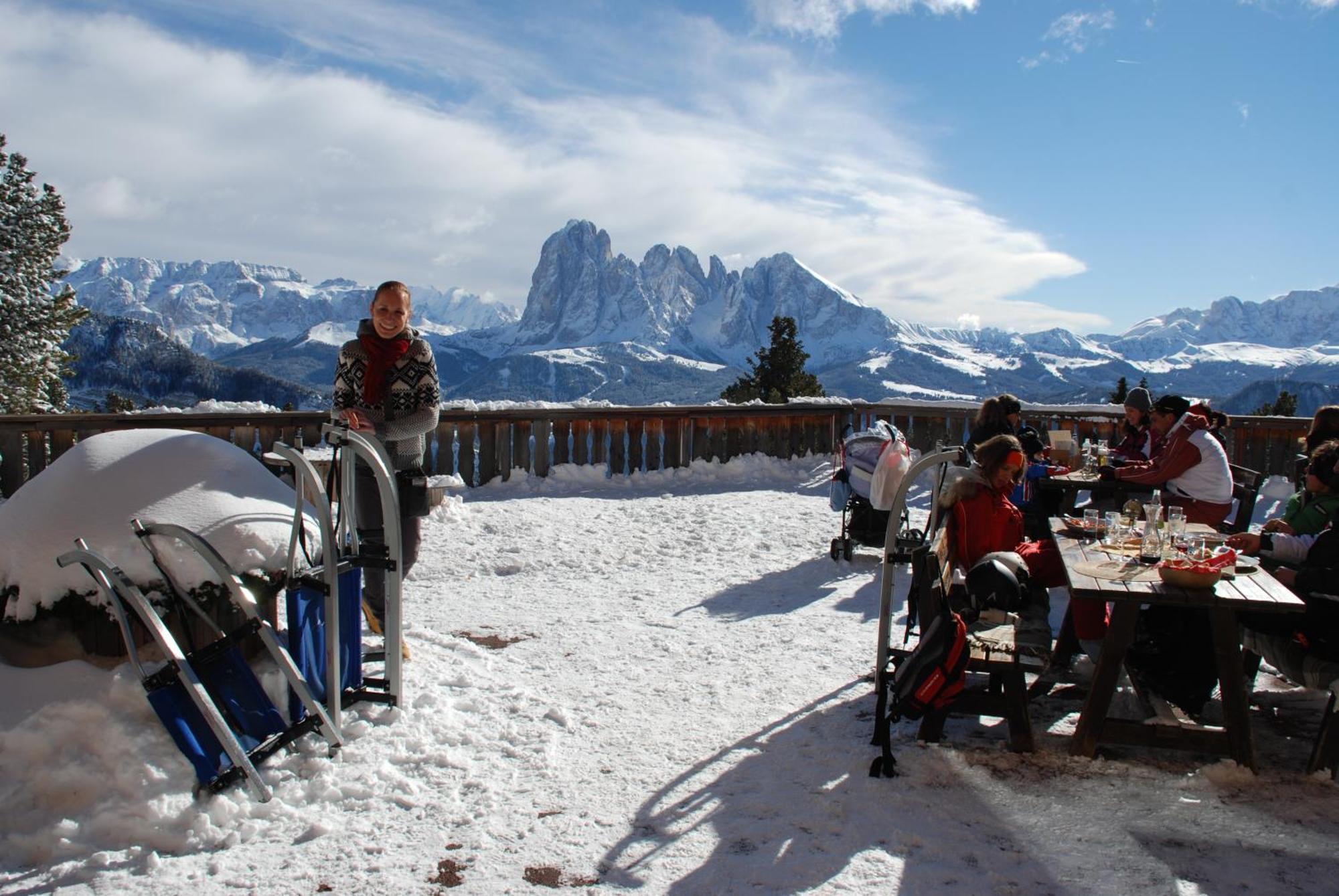 Chalet Da Mont Resciesa Ortisei Esterno foto